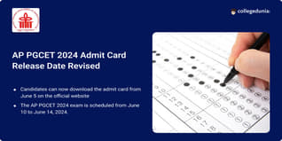 AP PGCET 2024 Admit Card Release Date Revised to June 5; Know How to Download Here